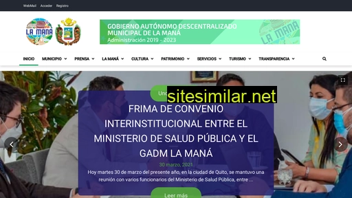 lamana.gob.ec alternative sites