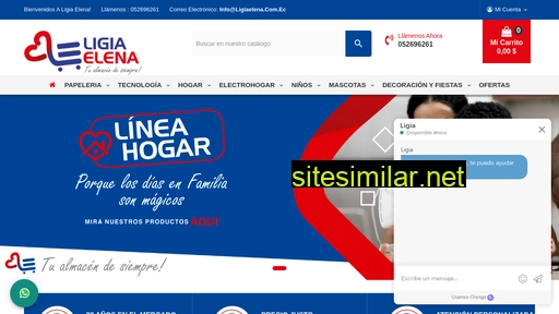 ligiaelena.com.ec alternative sites