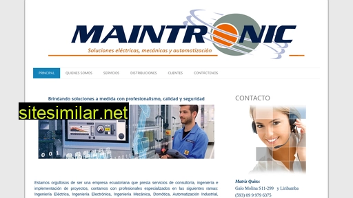 maintronic.com.ec alternative sites