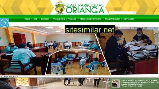orianga.gob.ec alternative sites