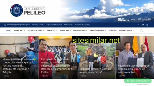 pelileo.gob.ec alternative sites