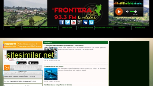 radiofrontera.ec alternative sites