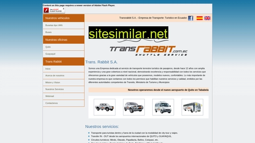 transrabbit.com.ec alternative sites