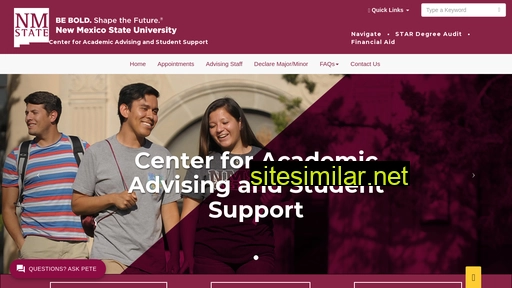 advising.nmsu.edu alternative sites