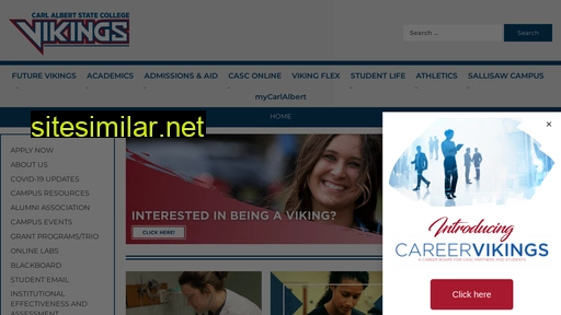 carlalbert.edu alternative sites