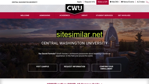 cwu.edu alternative sites