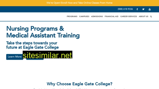 Eaglegatecollege similar sites