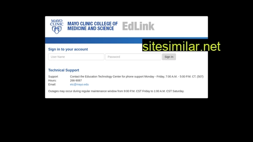 edlink.mayo.edu alternative sites