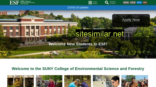 esf.edu alternative sites