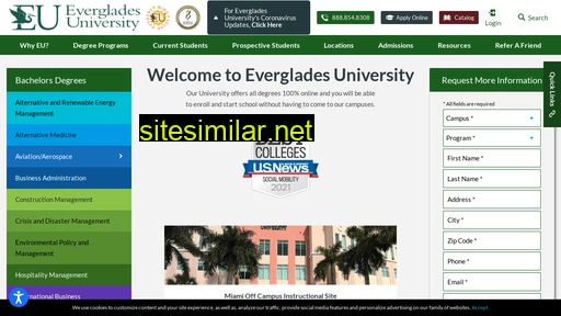 evergladesuniversity.edu alternative sites