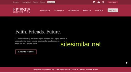 friends.edu alternative sites