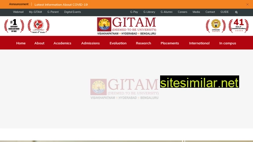gitam.edu alternative sites