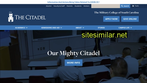 go.citadel.edu alternative sites