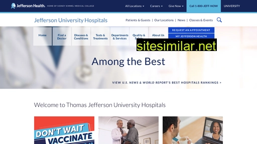hospitals.jefferson.edu alternative sites