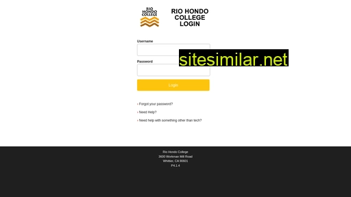 idps.riohondo.edu alternative sites