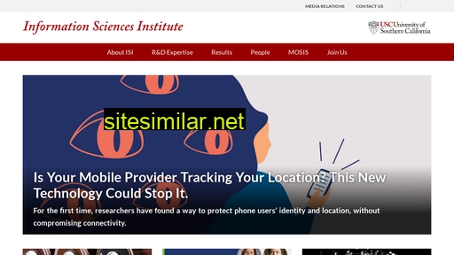 isi.edu alternative sites