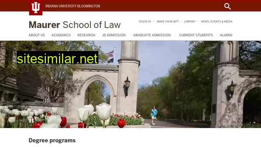 law.indiana.edu alternative sites