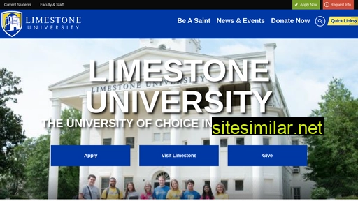 limestone.edu alternative sites