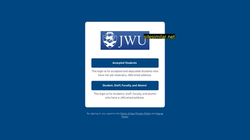 link.jwu.edu alternative sites