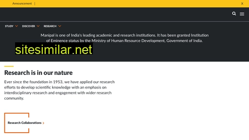 manipal.edu alternative sites