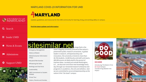 maryland.edu alternative sites