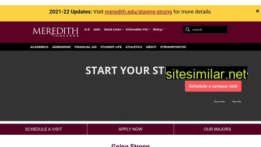 meredith.edu alternative sites