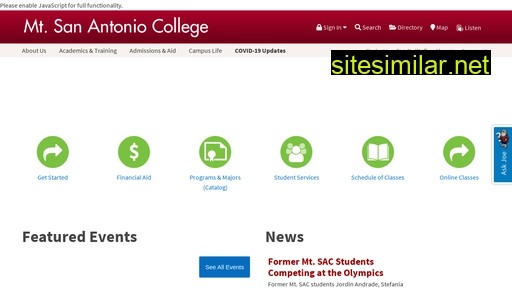 mtsac.edu alternative sites