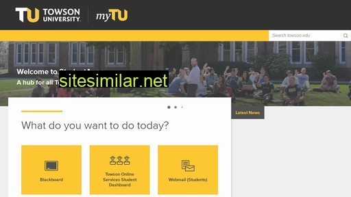 mytu.towson.edu alternative sites
