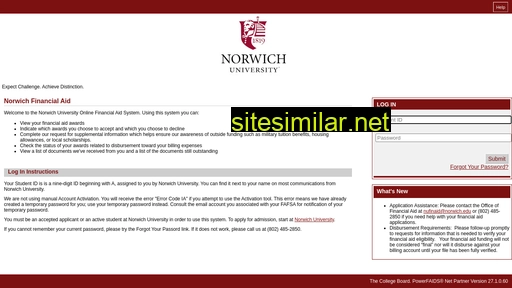 netpartner.norwich.edu alternative sites