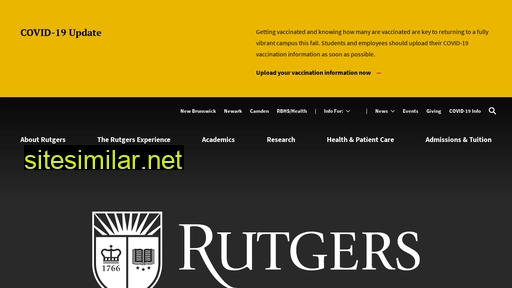 Rutgers similar sites