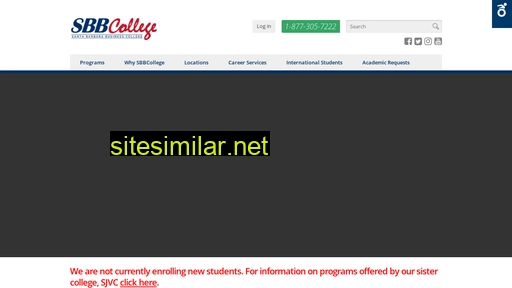 sbbcollege.edu alternative sites
