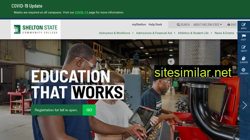sheltonstate.edu alternative sites