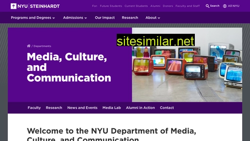 steinhardt.nyu.edu alternative sites