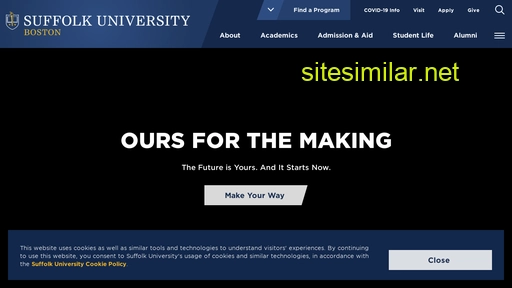 suffolk.edu alternative sites