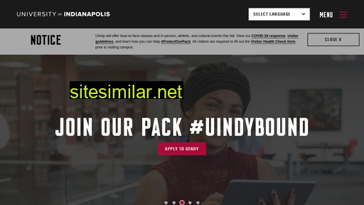 uindy.edu alternative sites