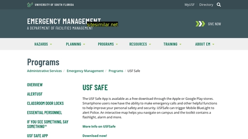 usf.edu alternative sites
