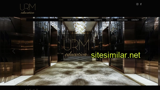 urm.education alternative sites