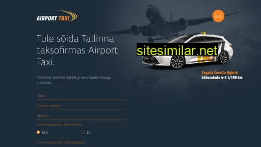 airporttaxi.ee alternative sites