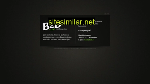 b2b.ee alternative sites