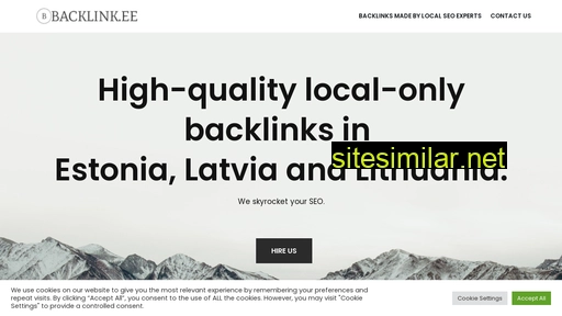 Backlink similar sites