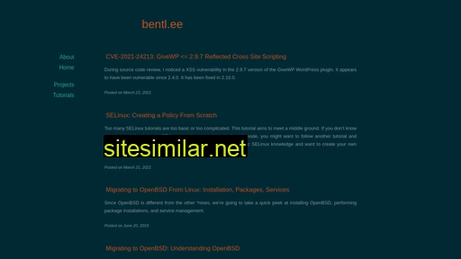 bentl.ee alternative sites