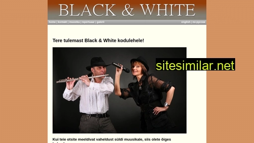 blackandwhite.ee alternative sites