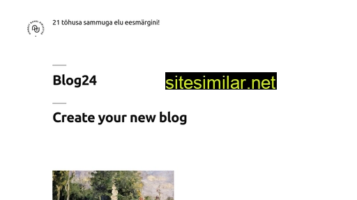 blog24.ee alternative sites
