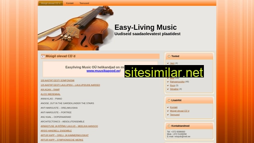 easylivingmusic.ee alternative sites