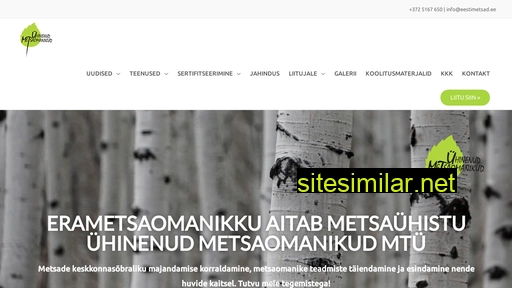 eestimetsad.ee alternative sites