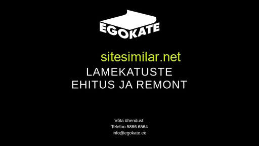 egokate.ee alternative sites