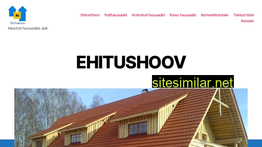 Ehitushoov similar sites