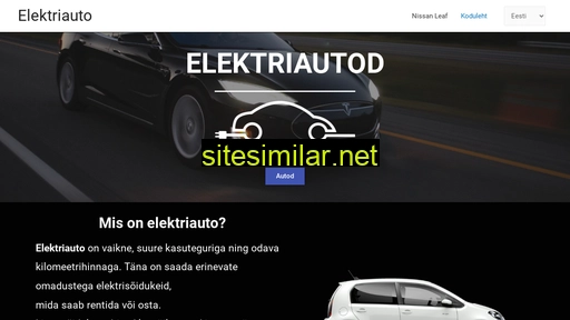 elektriauto.ee alternative sites