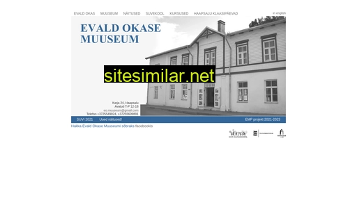 evaldokasemuuseum.ee alternative sites