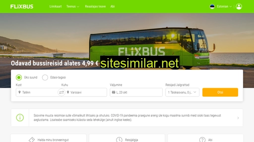 flixbus.ee alternative sites